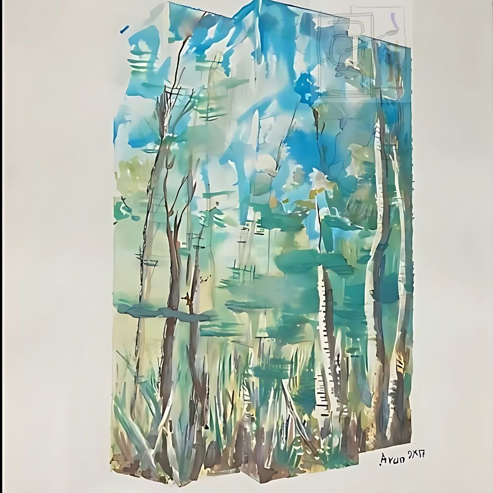 Forest in crystal 2